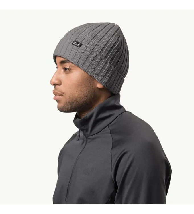 Merken Jack Wolfskin Men Stormlock Rip Knit Cap - Afbeelding 2