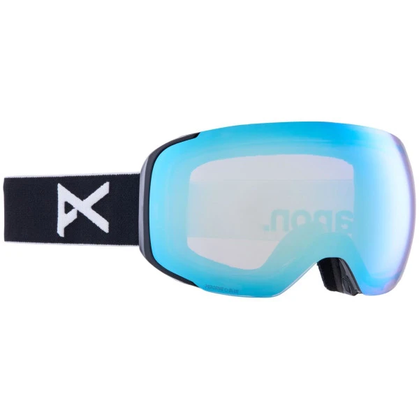 Anon M2 Goggles + Bonus Lens + MFI Face Mask Black (Lens: Perceive Variable Blue)
