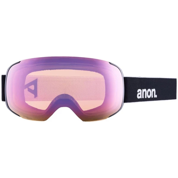 Anon M2 Goggles + Bonus Lens + MFI Face Mask Black (Lens: Perceive Variable Blue) - Afbeelding 2