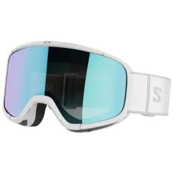 Salomon Aksium 2.0 White (Lens: Mid Blue)
