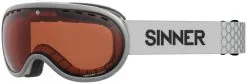 Sinner Vorlage Matte Light Grey (Lens: Double Sintec / Trans+ Vent)